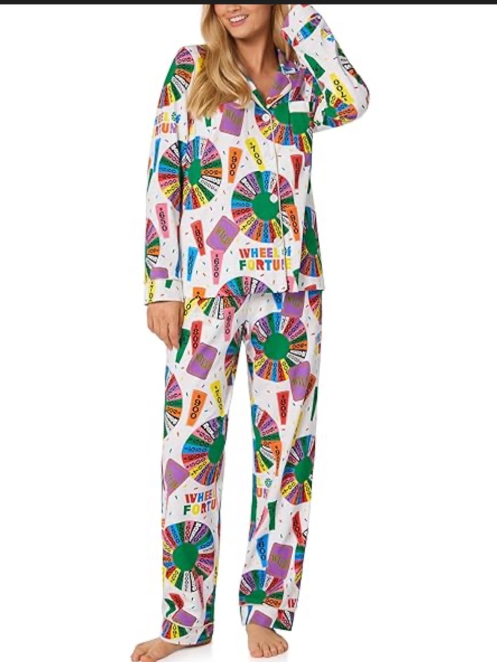 NWT BedHead Pajamas + Wheel of Fortune
Classic Stretch Jersey PJ set Size Small